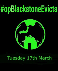 Lee más sobre el artículo #opBlackstoneEvicts The PAH, together with collectives in New York and London, we increase the pressure to Blackstone
