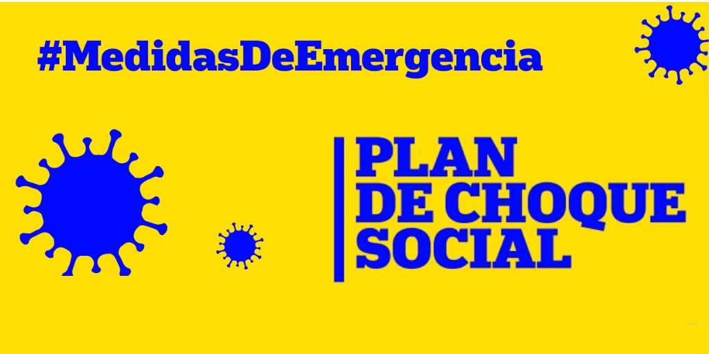 En este momento estás viendo [COMUNICADO] Plan de choque social – Medidas de emergencia