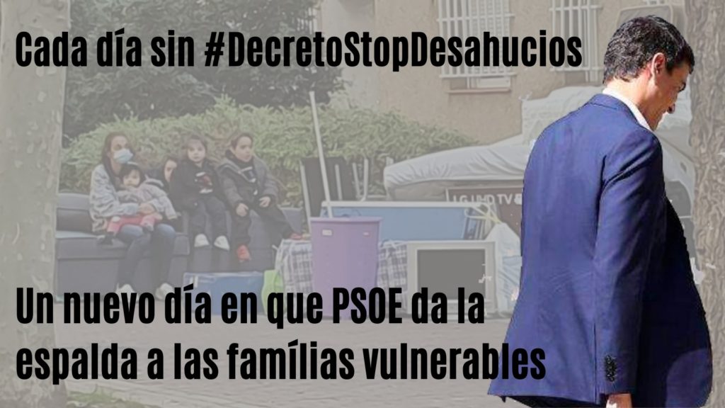 #DecretoStopDesahucios
