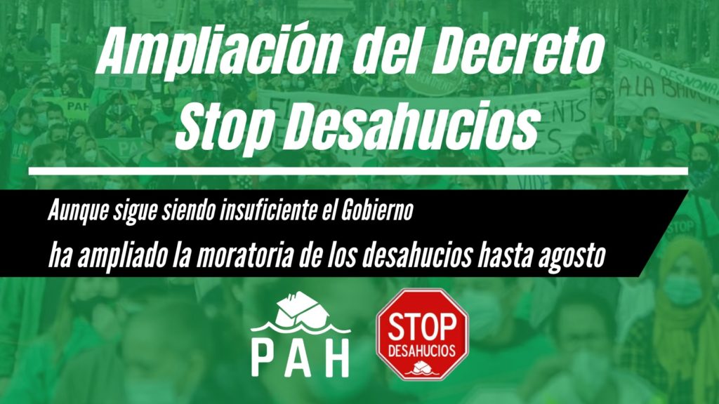 moratoria desahucios