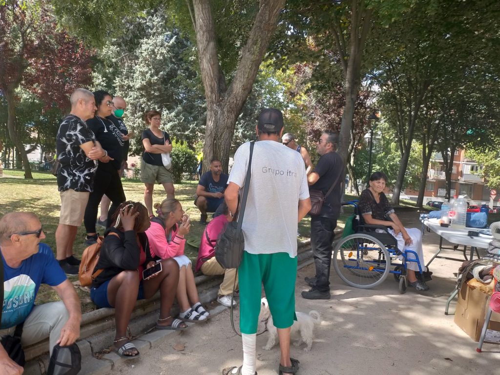 Campamento Dignidad Móstoles
